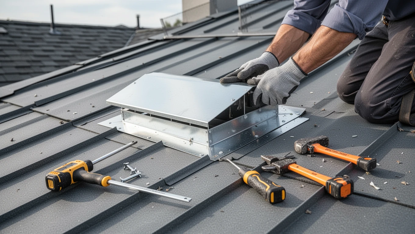 Ridge Vent Installation
